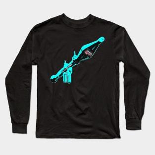 RPG Punchado, v. Teal Long Sleeve T-Shirt